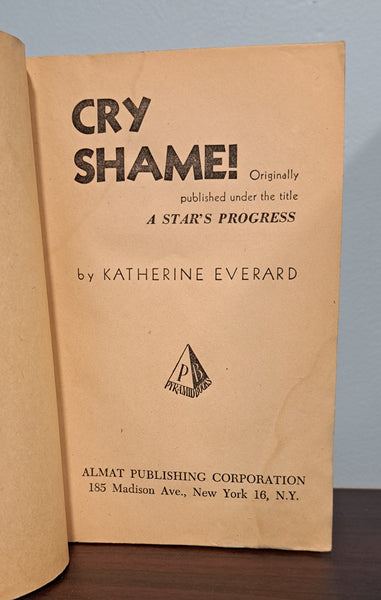 Cry Shame!