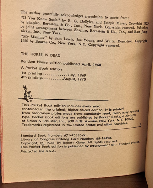 The Horse Is Dead