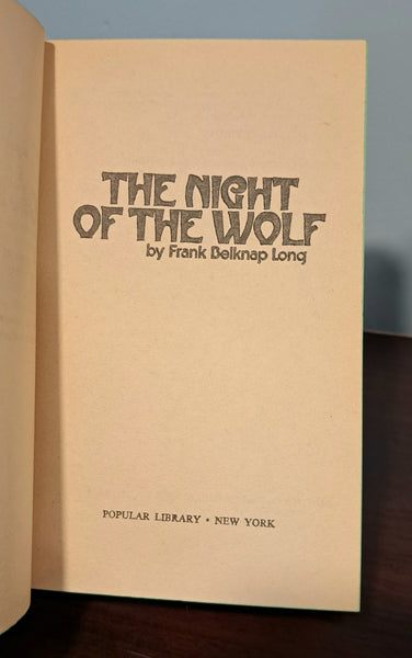 The Night of the Wolf