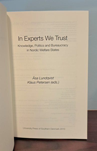 In Experts We Trust