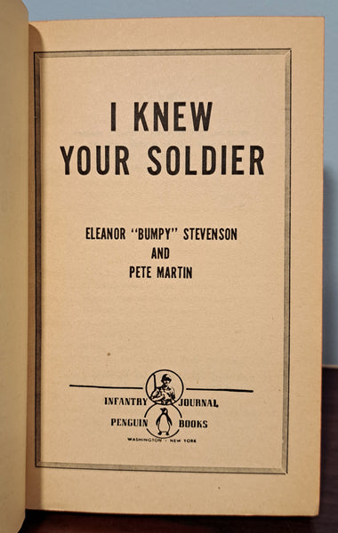 I Knew Your Soldier