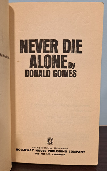 Never Die Alone