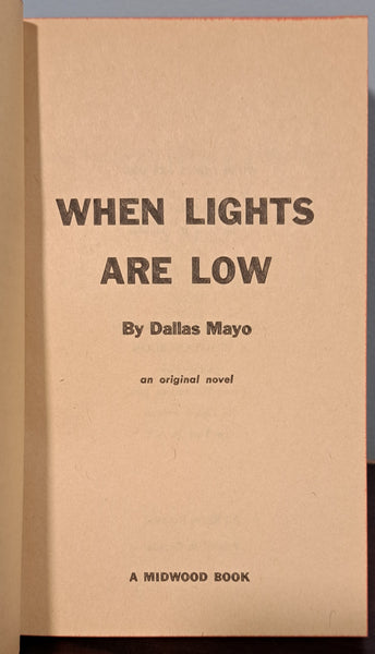 When Lights Are Low