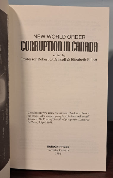 New World Order: Corruption in Canada