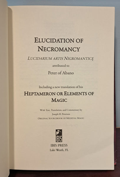 Elucidation of Necromancy