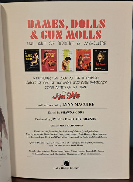 Dames, Dolls & Gun Molls: The Art of Robert A. Maguire