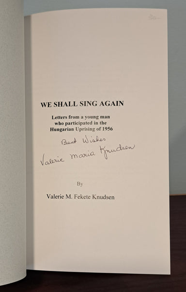 We Shall Sing Again