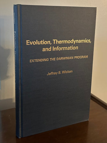 Evolution, Thermodynamics, and Information  Extending the Darwinian Program
