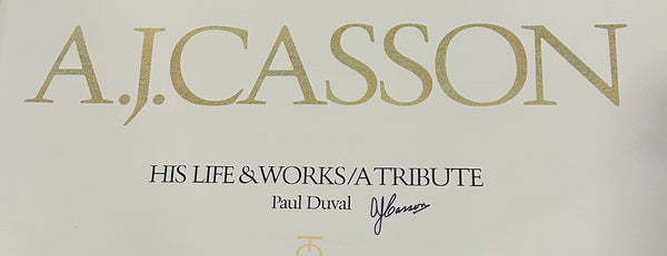 A J Casson: His Life and Works/ A Tribute
