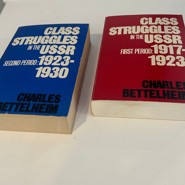 Class Struggles in the USSR first period: 1917-1923; Class Struggles in the USSR second period: 1923-1930