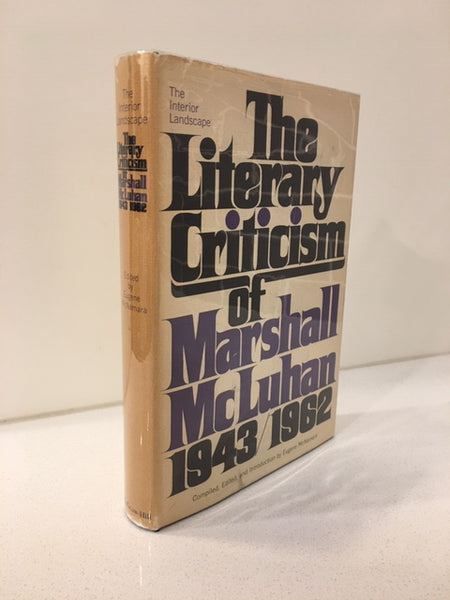 The Literary Criticism of Marshall McLuhan 1943-1962