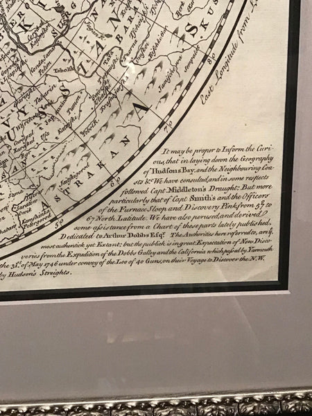 A New and Accurate Map of the North Pole with all the Countries hitherto Discovered Situated near or adjacent to it as well as some others more Remote. - Drawn from the latest and best Authorities and Regulated by Astronomical Observations by Eman. Bowen