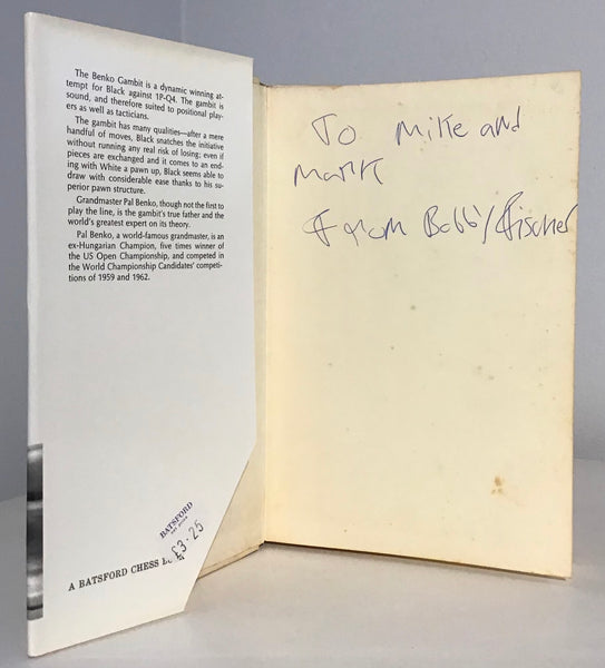The Benko Gambit (Signed/Inscribed by Bobby Fischer)