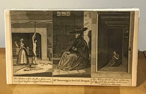 Mrs. Brownrigg in the Cell, Newgate  - Engraving
