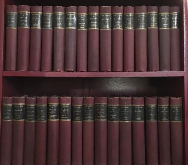 Complete 35 Volume set of Honore de Balzac