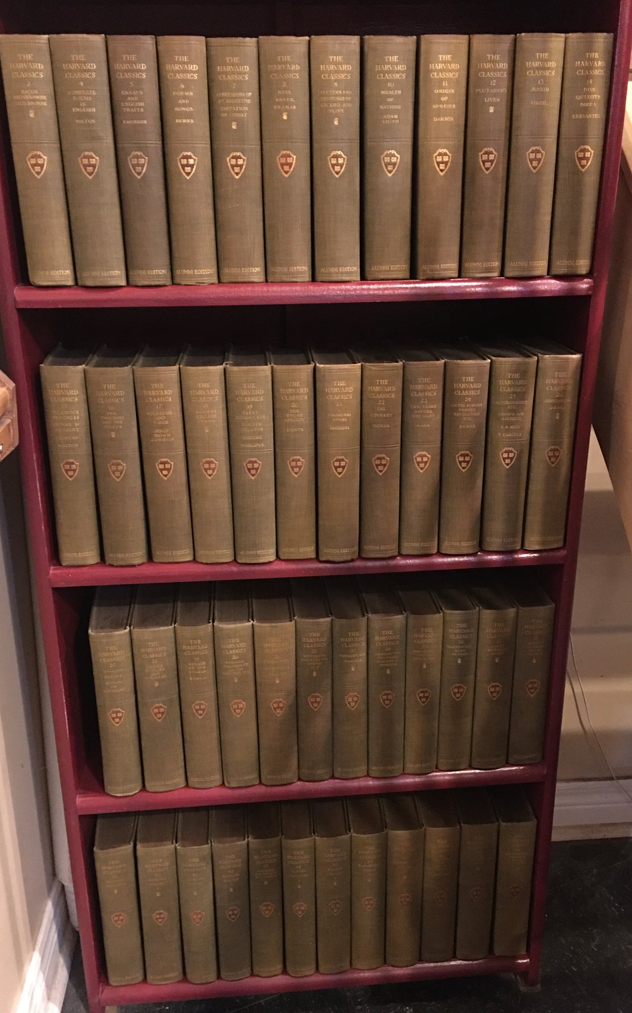 Harvard Classics complete 51 Volume set